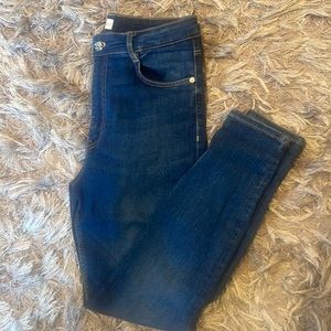 Zara Dark Wash Skinny Jeans
